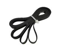 2GT Belt Width 6mm/10mm GT2 Timing Belt Perimeter 872mm~2000mm 3D Printer Belt Parts Closed Loop Timing Synchronous Belts Transmission Belt(2GT-1060mm,6mm)