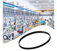 2GT Closed Loop Synchronous Timing Belt 2mm Pitch 6mm Width Fiberglass Core Neoprene Compatible with Pulley Linear Motion Transmission, Length Option(158mm)