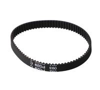 2GT Closed Loop Timing Belt, 2mm Pitch 6mm Wide for 3D Printers, Fiberglass Core Neoprene Synchronous Belt, 110-400mm Lengths