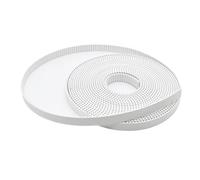 2GT Open End GT2 Timing Belt 10M Length 5-30mm Width Polyurethane with Reinforced Core(White,6mm)