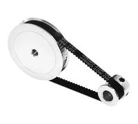 2GT Pulley GT2 Timing Belt 60 20teeth 5mm/8mm Reduction 3:1/1:3 Width 6mm for 3D Printer DIY Accessories (20T B8mm-60T B8mm,232mm-W6mm)