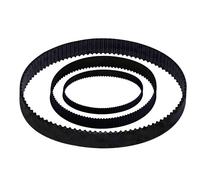 2GT Timing Belt 180mm Length,10mm Width,Closed Loop Rubber Synchronous Belt with Fiberglass Core for Industrial Transmission & 3D Printers - 2-Piece