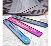 2hcn Resin Silicone Mould Catholic Incense Burner Sticks Holder Resin Molds Moon Phase Frankincense Box Mould