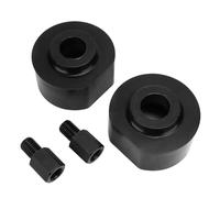 2in Front Leveling Lift Kit with Stud Extender, Front Leveling Spacer Kit for SUV and Truck, ABS and Metal Construction, Direct Replacement for OEM Suspension