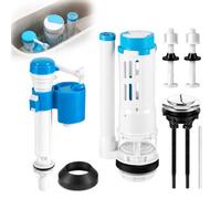 2in Outlet Toilet Flush Replacement Kit with Dual Flush and Fill Valve