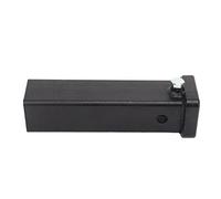 2in Trailer Hitch Receiver Tube, 10in Long Tow Bar Mount for RVs, Campers and Trailers, Heavy - Duty Steel Square Receiver with Anti - Loose Screws, Rustproof Towing