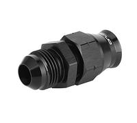 /2in Tube to Male 8 an Adapter Fuel Rail Quick Connect Fitting One Piece CNC Maching Ideal for Converting Hard Wire to an Thread Made of Aluminum Suitable for Liquid Gas