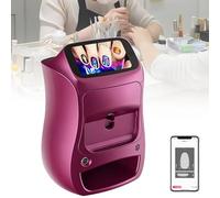2in1 Automatic Smart 3D Art Nail Printer, Digital Mobile Nail Printing Machine, Mini Portable Nail Painting Machine, for Beauty Personal Care for Girls' Home Nails
