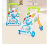 2in1 Baby Walker First Steps Activity Bouncer Musical Toys Car