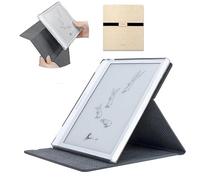 2in1 Case for Onyx Boox Page/Go Color 7 / Go Color 7 Gen II/Go 7 / Leaf 3 3C, Magnetic Detachable KickStand Flip Cover and Inner TPU Jelly Case (Oatmeal)
