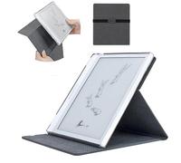 2in1 Case for Onyx Boox Page/Go Color 7 / Go Color 7 Gen II/Go 7 / Leaf 3 3C, Magnetic Detachable KickStand Flip Cover and Inner TPU Jelly Case (Black)