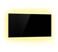 2in1 Convector Heater Infrared Heating Panel Indoor Thermostat 1000 W WiFi Black