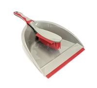 2in1 Dustpan and Brush Hand With Rubber Bristles Sweep Set