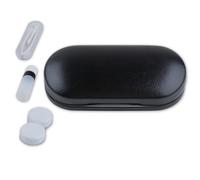 2IN1 Eyewears Holder Contacts Lens Travel Case with Removing Tool Tweezers Eyeglasses Organizing Box for Outdoor Travel