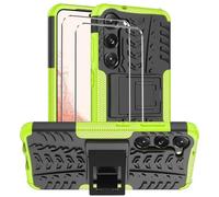 2in1 Glass Foil Display Protection Case for Samsung Galaxy S23 Plus Slim Robust