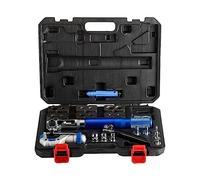 2in1 Hydraulic Flaring Swaging Tool Kit 8Dies 5-22mm Soft HVAC Copper Tube Cutter Deburrer Extrusion Expanding Clamps Tool