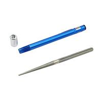 2in1 Knife Sharpener Pen Shaped Sharpener Pocket Sharpening Rod for Fishing Hooks Serrations Gut Hook Kitchen Outdoor