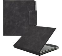 2in1 Magnetic Detachable Flip Case for Onyx Boox Tablet Go Color 7 Gen II/Boox Go 7 E Ink Tablet TPU Transparent Cover with Built-in Pen Holder, Auto Sleep/Wake, Magnet Closure Buckle (Black)