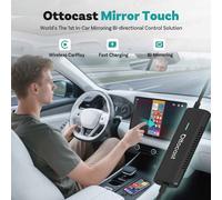 2in1 Ottocast Mirror Touch Wireless CarPlay Adapter USB Plug &Play Mirroring ALL