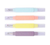 2in1 Portable Double End Needle Threader Slit Opener With Protective CoverSuitable For Beginner Practice K3K7 Sewing