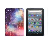 2In1 Set For Amazon Kindle Fire 7 12Th Gen. 2022 7 Inch Case + Screen Protector