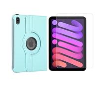 2in1 Set for Apple IPad Mini 6 2021 8.3 inch with Slim Tablet Cover + Tempered Glass Protective Cover