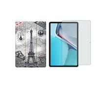 2in1 Set for Huawei MatePad 11 2021 11 inch with Slim Tablet Cover + Tempered Glass Protective Cover