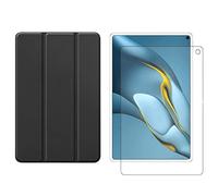2in1 Set for Huawei MatePad Pro 2021 MRR-W29 10.8 inch with Smart Tablet Case + Tempered Glass Protective Cover