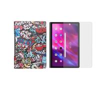 2in1 Set for Lenovo Yoga Tab 11 YT-J706F 2021 11 Inch Case + Glass Pane