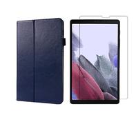 2in1 Set for Samsung Galaxy Tab A7 Lite T220 T225 8.7 inch with Slim Tablet Cover + Tempered Glass Protective Cover
