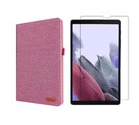 2in1 Set for Samsung Galaxy Tab A7 Lite T220 T225 8.7 inch with Slim Tablet Cover + Tempered Glass Protective Cover