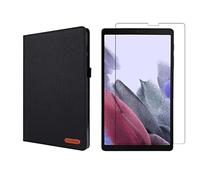 2in1 Set for Samsung Galaxy Tab A7 Lite T220 T225 8.7 inch with Smart Tablet Case + Tempered Glass Protective Cover