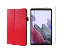 2in1 Set for Samsung Galaxy Tab A7 Lite T220 T225 8.7 inch with Smart Tablet Case + Tempered Glass Protective Cover