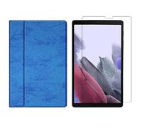 2in1 Set for Samsung Galaxy Tab A7 Lite T220 T225 8.7 inch with Smart Tablet Case + Tempered Glass Protective Cover