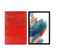 2in1 Set for Samsung Galaxy Tab A8 SM-X200 X205 10.5 inch with Smart Tablet Case + Tempered Glass Protective Cover