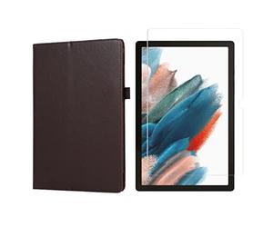 2in1 Set for Samsung Galaxy Tab A8 SM-X200 X205 10.5 inch with Smart Tablet Case + Tempered Glass Protective Cover