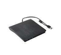 2in1 USB 3.0 Type C External CD DVD Drive CD/DVD Player Burner Reader Optical RW Space Saving(Type C-USB 3.0)