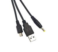 2IN1 USB Power Charger Data Transfer Cable for Sony PlayStation PSP 1000 2000 3000