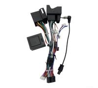 2in1 Wiring Harness Connector for Skoda Seat 2in1 Wiring Harness | Supports large and small connectors, for versatile radio config, ABS for durable material, black finish