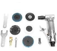 2inch Air Angle Die Grinder,2000RPM Mini Pneumatic Right 90 Degrees Die Grinder,1/4'' Air Inlet Adjustable chuck,for metal wood rubber grinding,deburring,shaping