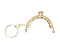 2Inch Bag Kiss Clasp Vintage Metal Purse Frame Arch Shape Coin Bag Clasp Purse Frame Kiss For Coin