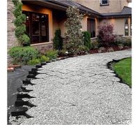 2Inch Geocell Grid,Geogrid Driveway,1/2/3/4/5/6/7/8/9/10 M Sidewalks Ground Grid Stabilizer,for Driveway Light Truck Parking Lots, Soil Ground Mud Control Grids(1x8m(3.3x26ft))