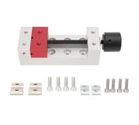 2inch Mini Drill Press Bench Vice Clamp Aluminum Flat Clamp Opening Parallel Table Bench Vise Press Machine Vise DIY Carving Bed Fixing Tool