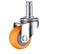 2Inch Swivel Caster Wheels HeavyDuty Rubber Trolley Casters for Furniture 1 Piece Ideal for Smooth Mobility on Various Surfaces