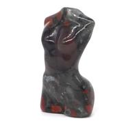 2inch Women Model Bust Body Naked Statue Natural Quartz Healing Crystal Hand Carved Art Stone Decor