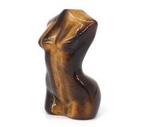 2inch Women Model Bust Body Naked Statue Natural Quartz Healing Crystal Hand Carved Art Stone Decor
