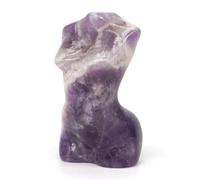 2inch Women Model Bust Body Naked Statue Natural Quartz Healing Crystal Hand Carved Art Stone Decor