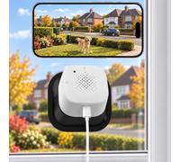 2K 3MP Safeview Window Camera for Home Security, 2.4/5G WiFi Indoor Camera | Anti-Glare-Reflection, 2.4GHz and 5GHz WiFi, AI Colour Night Vision 24/7 Recording, Camera for Window View & Pet Monitoring
