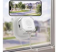 2K 3MP Window Camera, 2.4GHz & 5GHz WiFi Indoor Window Cameras for Home Security Camera Looking Outside/Indoor, AI Enhanced Color Night Vision, Human & Motion Detection, Anti-Glare, 24/7 Recording