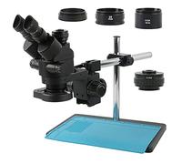 2K 4K 48MP HDMI USB 3.5-90X Zoom Trinocular Stereo Microscope Camera Set For Soldering Repair (Color : 3.5-90X)